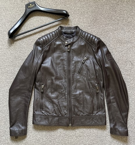 Belstaff racer leather - belstaff,