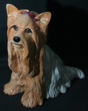 Large Beswick Fireside Figure - Yorkshire Terrier 2377 - 10 1/4" Height