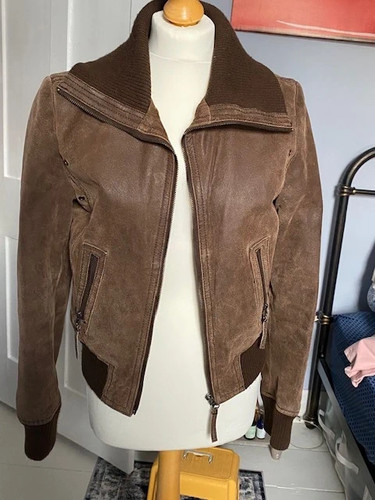 Vintage bomber jacket leather - vintage,