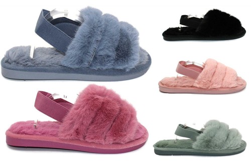 Girls faux fur fluffy - girls,