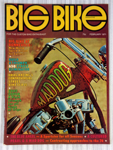 Big bike february 1971 - february,