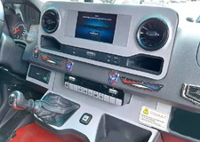 Aluminum look dash trim - dash,