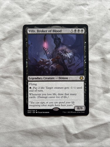 Vilis broker blood demon - vilis,, of