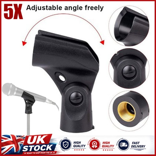 Microphone mic clip holder - clip,
