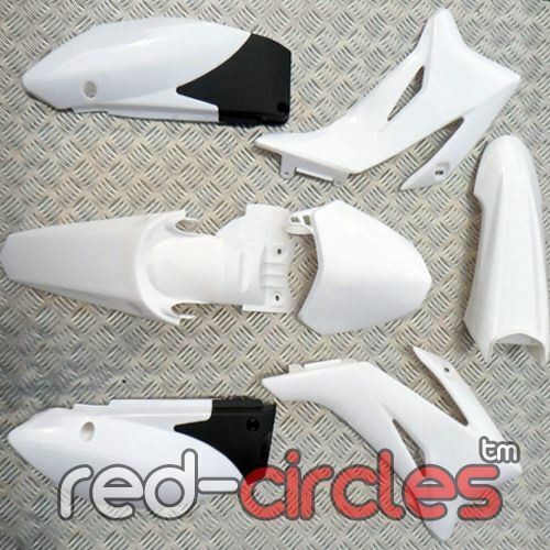 White ttr style pit - white,