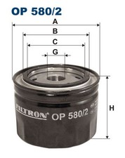 OP 580/2 FILTRON Oil Filter