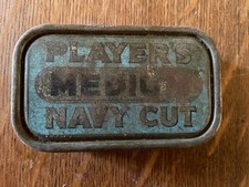Vintage Tin for Players Navy Cut Medium Cigarettes.