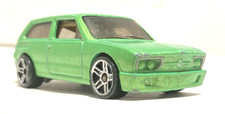 Hot Wheels Volkswagen Brasilia #08/244 - 2011 H W First Editions 8/50 - Green