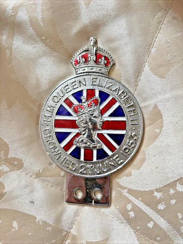 Very rare vintage car badge - vintage,