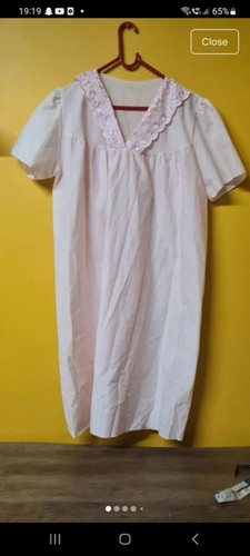 Vintage 80s pink nightdress - pink,