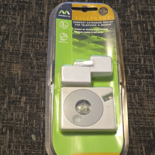 Masterplug telephone - 3m,