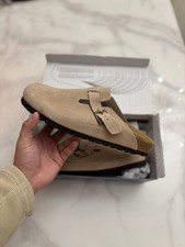 Birkenstock Boston Clogs Suede