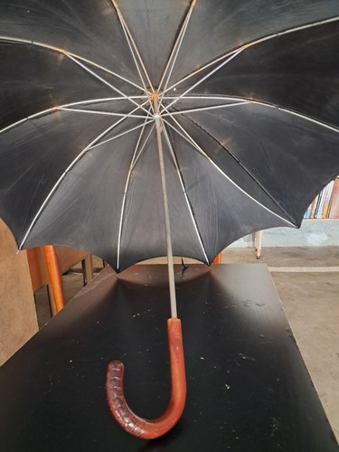 Antique batwing parasol 1930s - antique,