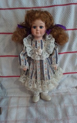 Porcelain doll - porcelain,