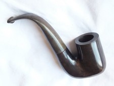 GBD, a very unusual, London made, lightly smoked,  "Oom Paul" briar pipe