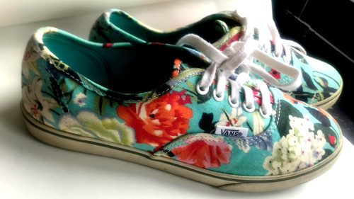 Vans authentic floral skate - authentic,