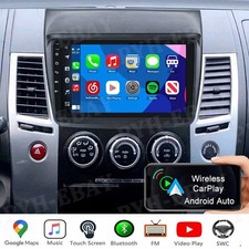 4-64G For Mitsubishi L200 9" Wireles Apple Carplay Android Auto Car Stereo Radio