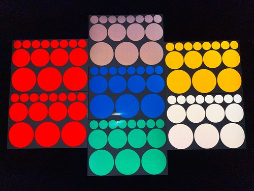 Veloviz reflective circle - veloviz,