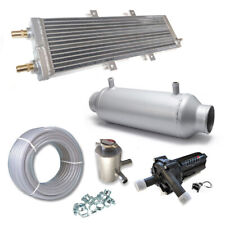 AVT 4" x 10" 350BHP Turbo Water Chargecooler Barrel Intercooler Kit