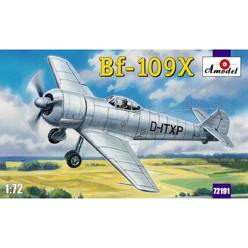 Amodel 72191 109x - bf-109x, german