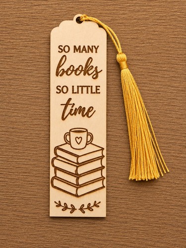 Book lover gift wooden - book,