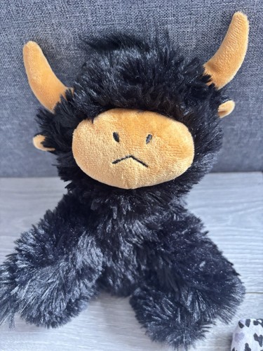 Highland cow plush teddy - cow,