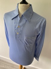 Vintage mens 70s BLUE STRIPE