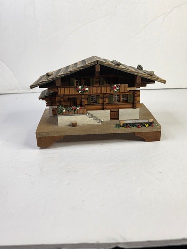 Vintage swiss chalet music - vintage, box