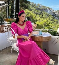 ZARA WOMAN DARK FUCHSIA PINK