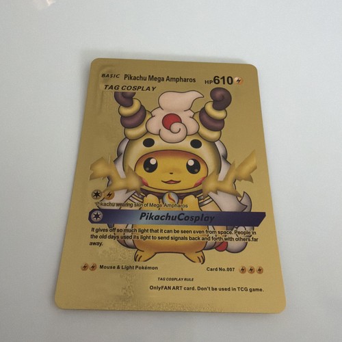 Pokemon gold foil - , fan