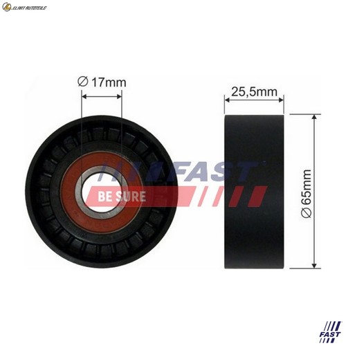 Tensioner pulley ribbed belt - tensioner,