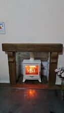Focus Gatsby oak Fireplace surround aged oak with corbels medium oak finish 54"