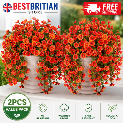 Artificial fake hanging basket - artificial,
