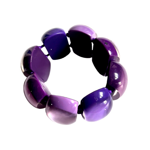 Vintage chunky elastic bead - elastic,