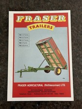 Fraser Tipping Farm Trailers