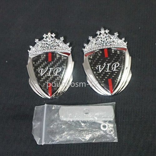 Silver vip chrome - silver, metal