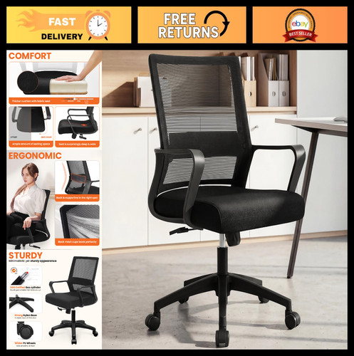 Ergonomic office desk chair - chair,