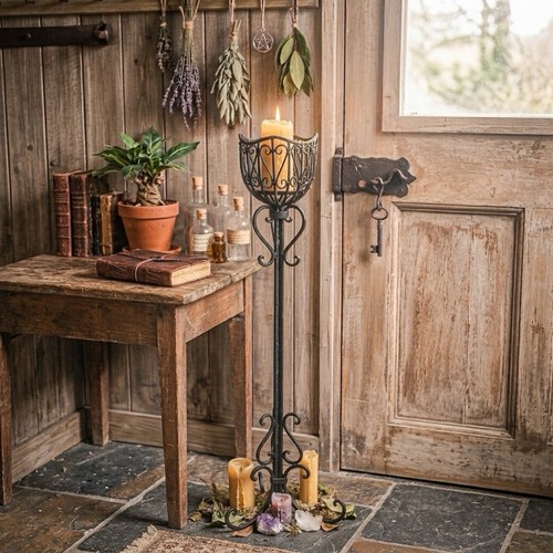 Vintage style wrought - vintage-style, iron