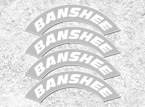 Banshee tyre stencil - 4x,