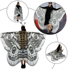 Cosplay Butterfly Wings Cape Gift Props Halloween Costume Adult 180*145cm New. 