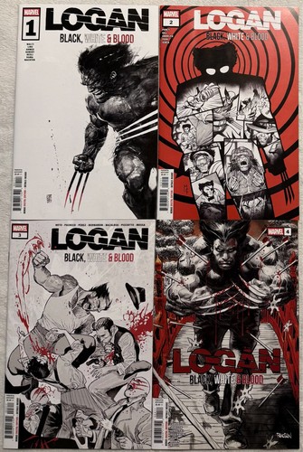 Logan black white blood - &,