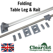 Campervan table rail set - rail, &