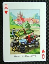 1 x playing card single Car