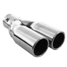 Twin Exhaust Trim Pipe Tail
