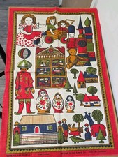  Vintage Pat Albeck Linen Tea