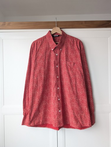 Relco shirt mens 2xl red - shirt,