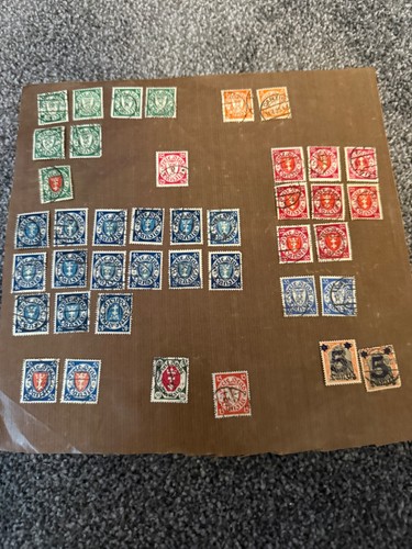 Used stamps from danzig - used,