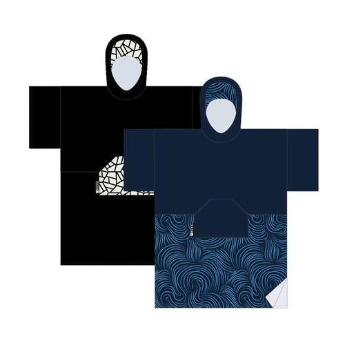 Madness after surf poncho - poncho, uno