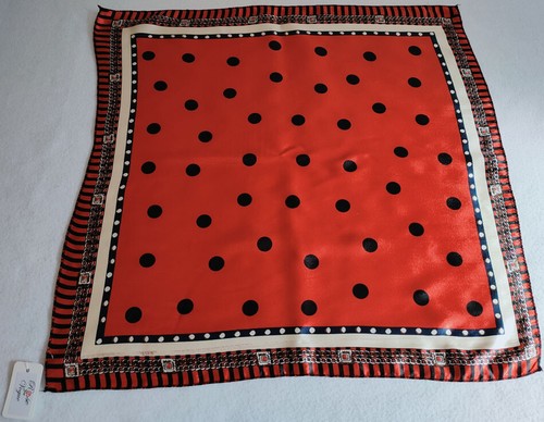 Neck square silk scarf - neck,