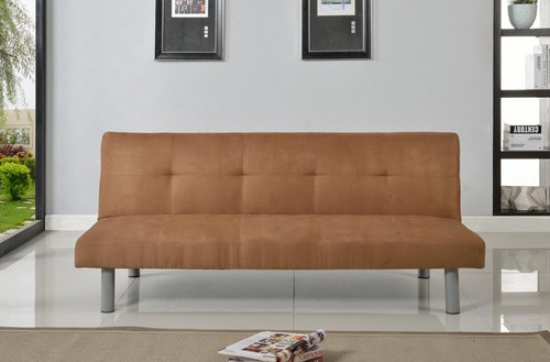 Faux suede sofa bed - faux,